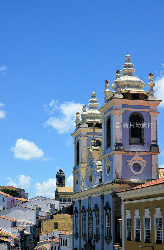罗斯教堂？里约热内卢dos Pretos，萨尔瓦多达巴伊亚，巴西